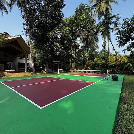 Saffronstays Casa Del Palms, Alibaug - Luxury Pool Villa With Chic Interiors, Alfresco Dining And Island Bar アリバグ エクステリア 写真
