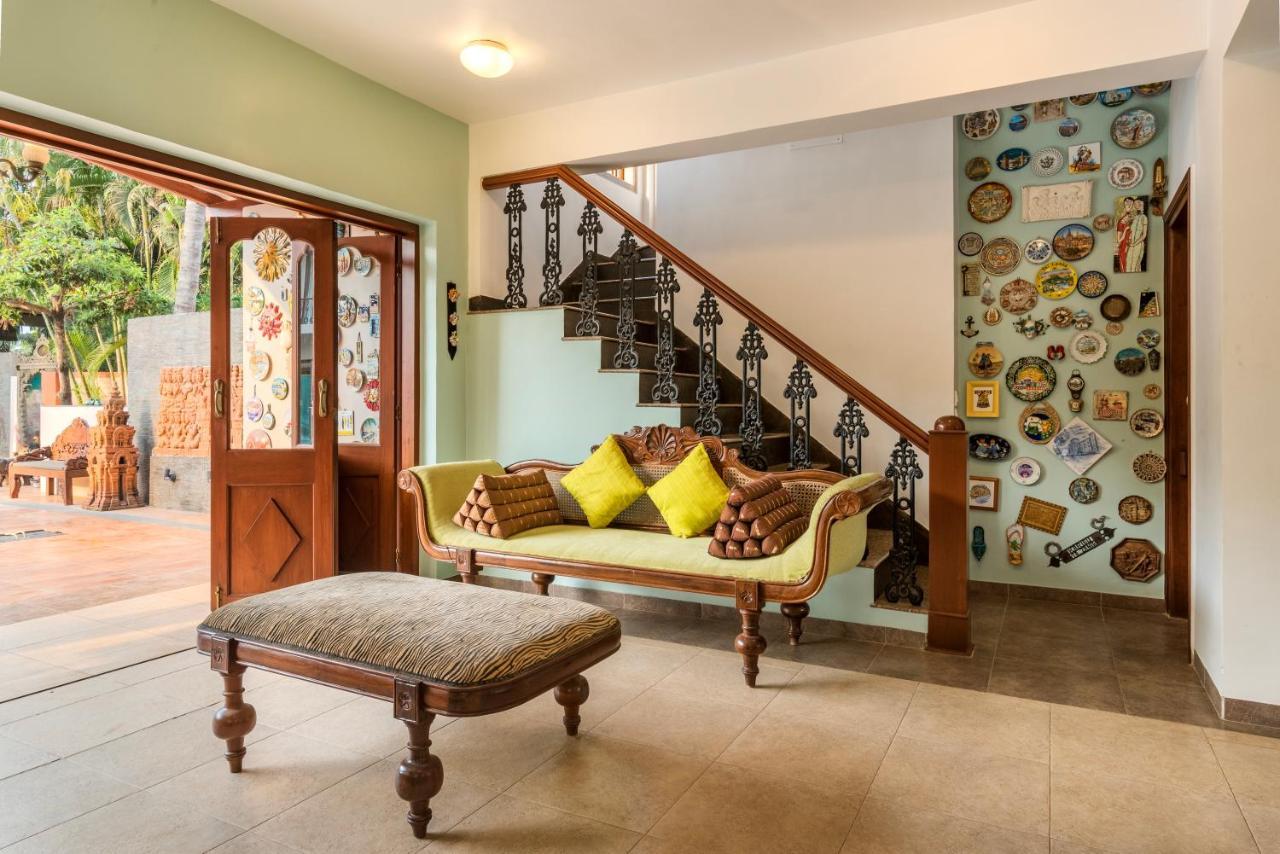 Saffronstays Casa Del Palms, Alibaug - Luxury Pool Villa With Chic Interiors, Alfresco Dining And Island Bar アリバグ エクステリア 写真