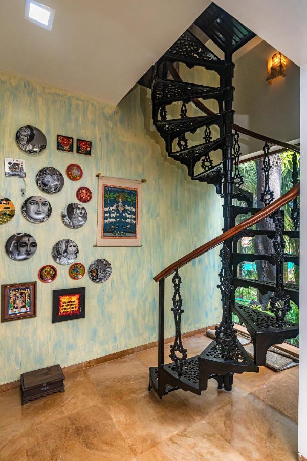 Saffronstays Casa Del Palms, Alibaug - Luxury Pool Villa With Chic Interiors, Alfresco Dining And Island Bar アリバグ エクステリア 写真