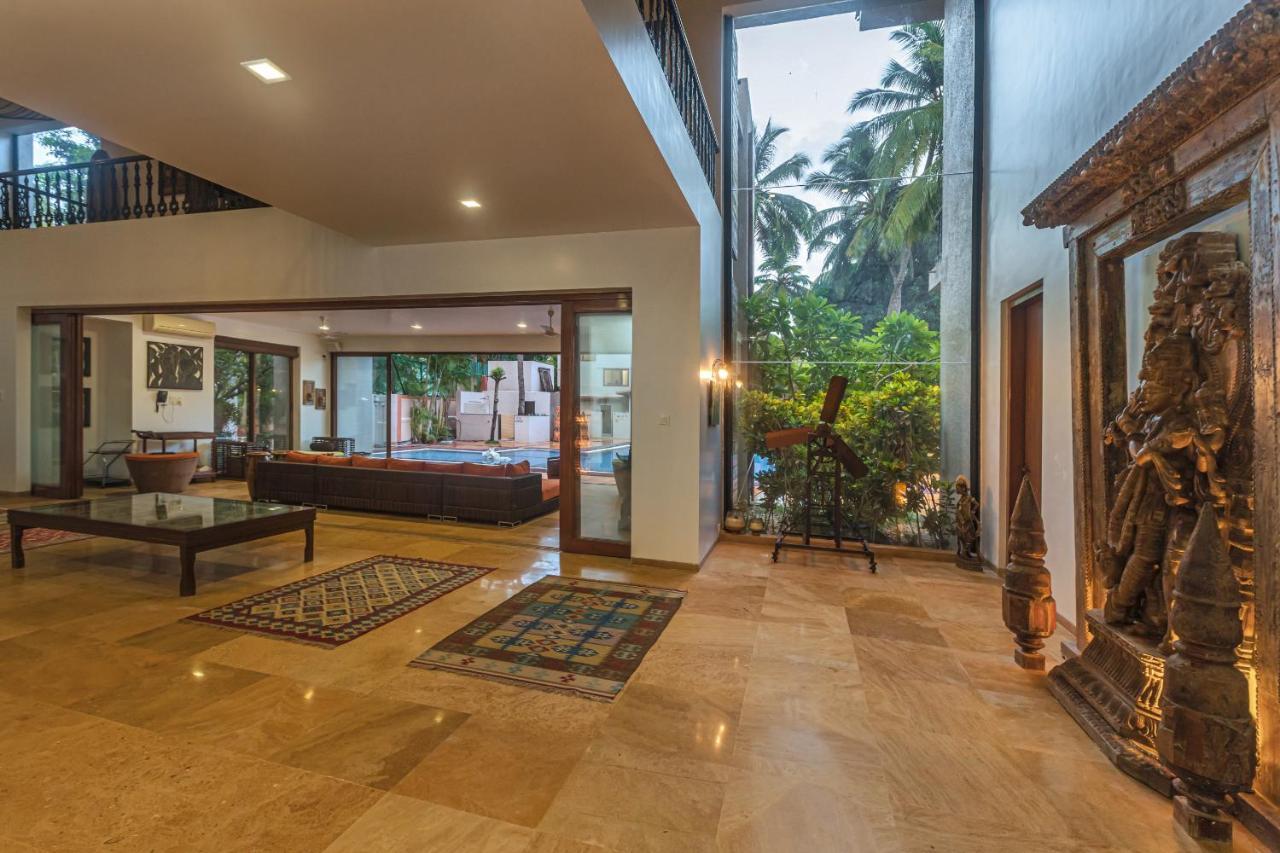 Saffronstays Casa Del Palms, Alibaug - Luxury Pool Villa With Chic Interiors, Alfresco Dining And Island Bar アリバグ エクステリア 写真