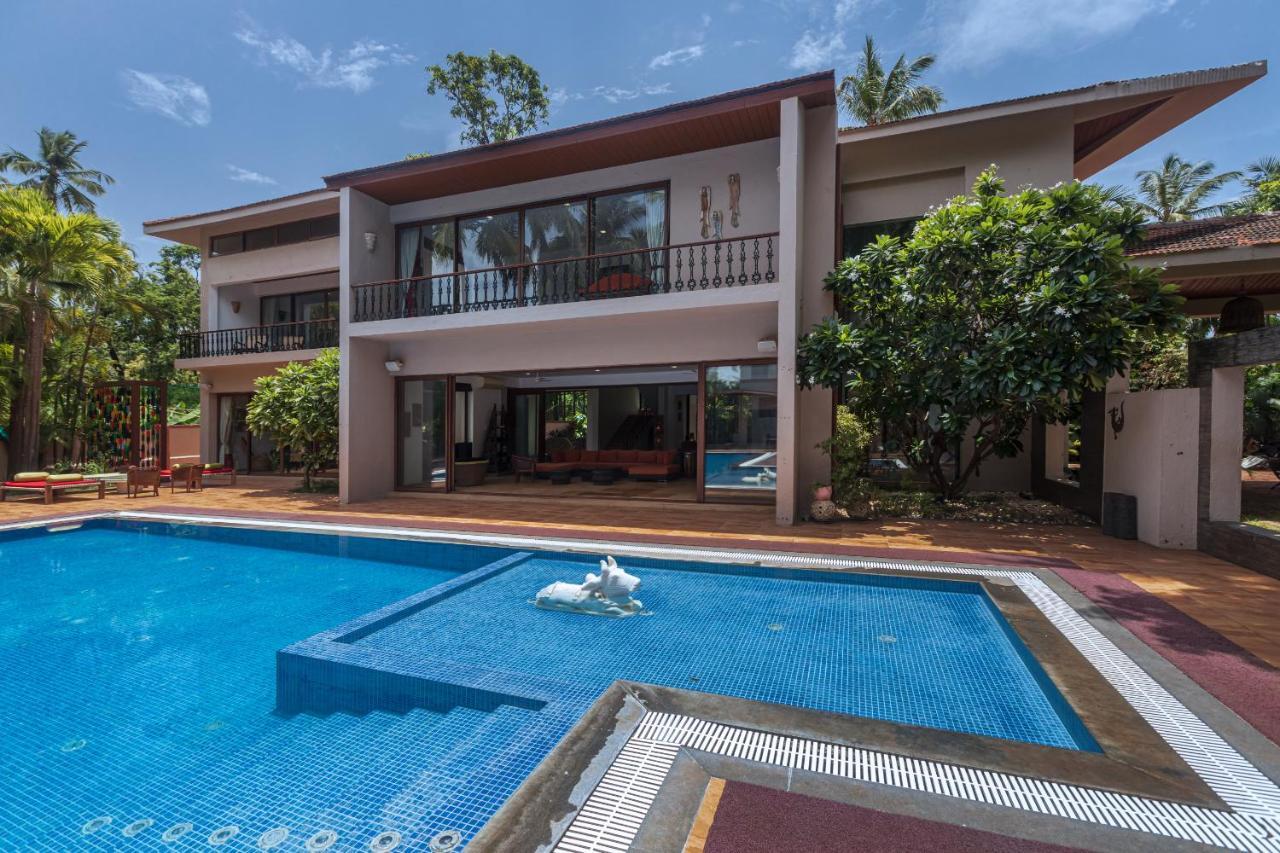 Saffronstays Casa Del Palms, Alibaug - Luxury Pool Villa With Chic Interiors, Alfresco Dining And Island Bar アリバグ エクステリア 写真
