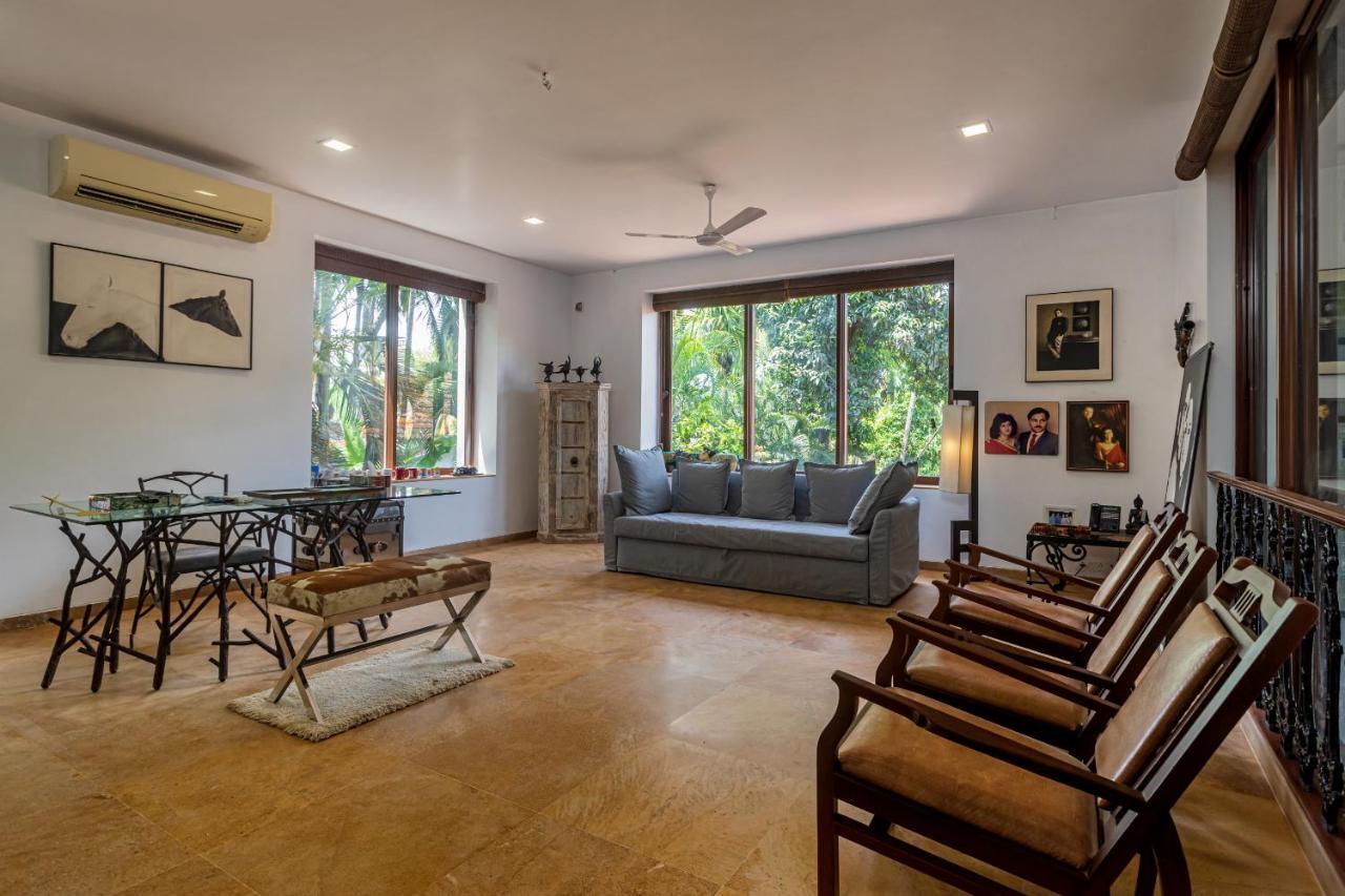 Saffronstays Casa Del Palms, Alibaug - Luxury Pool Villa With Chic Interiors, Alfresco Dining And Island Bar アリバグ エクステリア 写真